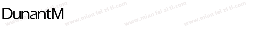 Dunant Medium字体转换